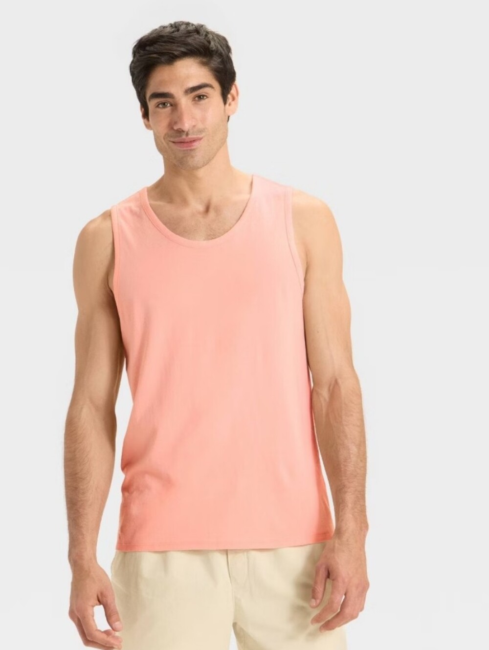 Men's Tank Top - Goodfellow & Co Peach Orange XL